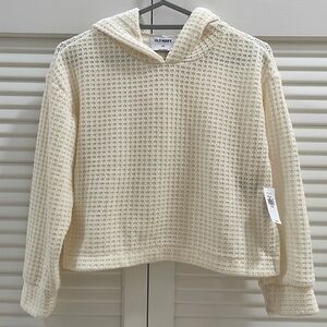Old Navy Hooded Sweater, Girl Size Medium (8)